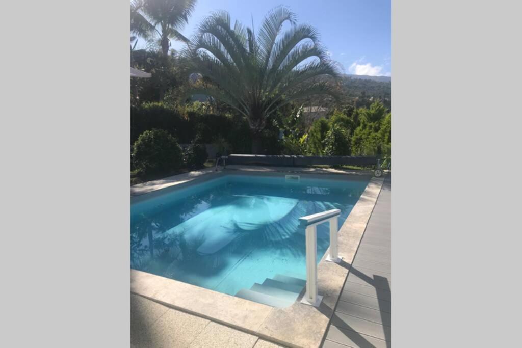 St Leu -Villa D'Artiste, Superbe Vue Mer, Piscine Chauffee Saint-Leu Exterior photo